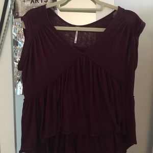 Free people flowy shirt